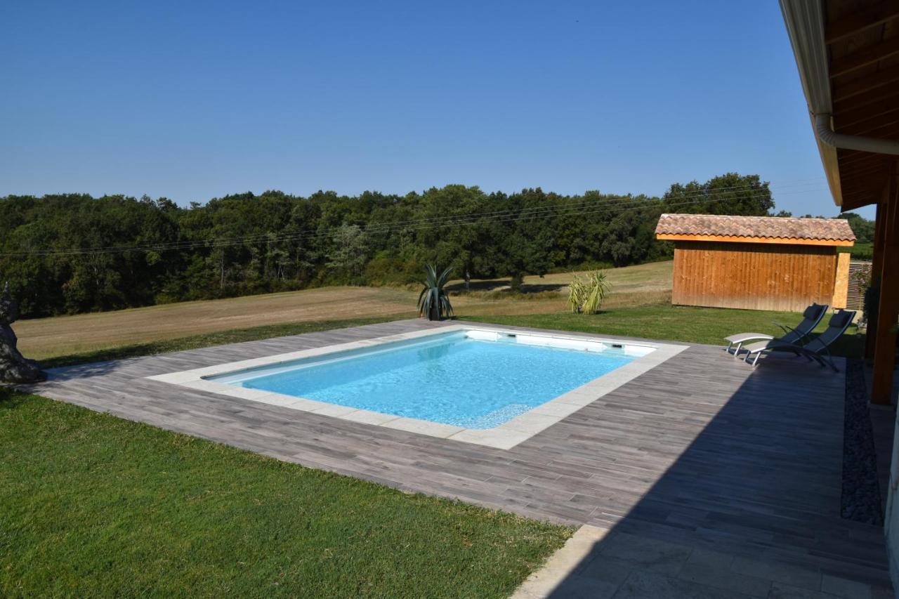 Le Refuge Des Epicuriens Eymet Exterior foto