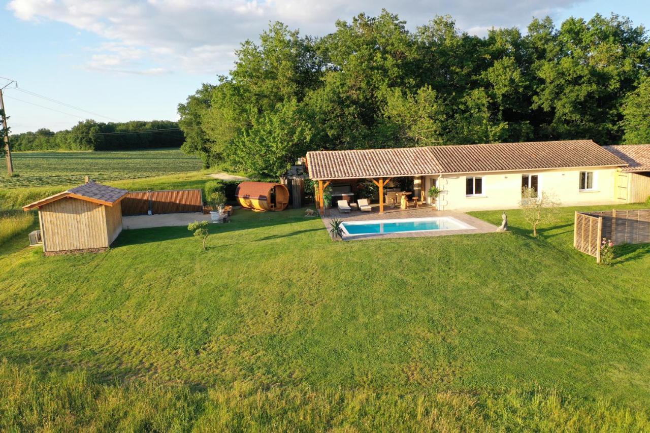 Le Refuge Des Epicuriens Eymet Exterior foto